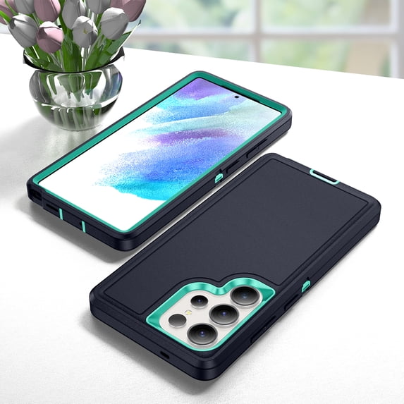 ELEHOLD Case for Samsung Galaxy S26 Ultra, Non-Slip Design, Military Grade Shockproof Protective Cover, Raised Edges,C