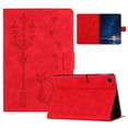 thumbnail image 1 of ELEHOLD Case for Samsung Galaxy Tab A8 10.5 (2022),Premium PU Leather Case with Auto Sleep/Wake & Adjustable Stand,Red, 1 of 11