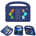 thumbnail image 1 of ELEHOLD Case for Samsung Galaxy Tab A9, Fun Animal Design EVA Durable Case with Handle & Stand & Strap, Easy Carry for Children,Navyblue, 1 of 9