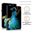 thumbnail image 1 of ELEHOLD Case for Samsung Galaxy Tab S9 FE+, Shockproof PU Leather Flip Case with Card Slots and Stand, 3-in-1 Stylus Included,H, 1 of 7
