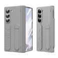 thumbnail image 1 of ELEHOLD Case for Samsung Galaxy Z Fold 6, Anti-Drop Thin Hinge Protection Screen Protector Case with Strap & Kickstand,Gray, 1 of 7