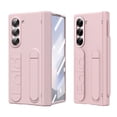 thumbnail image 1 of ELEHOLD Case for Samsung Galaxy Z Fold 6, Anti-Drop Thin Hinge Protection Screen Protector Case with Strap & Kickstand,Pink, 1 of 7