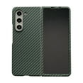 thumbnail image 1 of ELEHOLD Case for Samsung Galaxy Z Fold 6, Rugged Magnetic Carbon Fiber Texture Case with Built-in Screen Protector,Green, 1 of 9