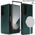 thumbnail image 1 of ELEHOLD Case for Samsung Galaxy Z Fold 6, Shockproof Magnetic Case Hard PC Slim Phone Cover,Green, 1 of 11