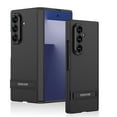 thumbnail image 1 of ELEHOLD Case for Samsung Galaxy Z Fold 7, Shockproof/ Hinge Protection Phone Case with Built-in Screen Protector & Foldable Stand,Black, 1 of 9