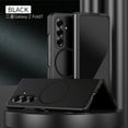 thumbnail image 1 of ELEHOLD Case for Samsung Galaxy Z Fold 7, Shockproof Magnetic Phone Case, Wireless Charging Support,Black, 1 of 8