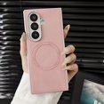 thumbnail image 1 of ELEHOLD Case for Samsung Galaxy Z Fold 7, Shockproof Magnetic Rigid Plastic Phone Case, Wireless Charging,Pink, 1 of 6