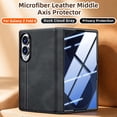 thumbnail image 1 of ELEHOLD Case for Samsung Galaxy Z Fold8, Premium Leather Texture Slim Protective Cover with Built-in HD/Privacy Screen Protector, Hinge Protection, A, 1 of 9