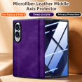 thumbnail image 1 of ELEHOLD Case for Samsung Galaxy Z Fold8, Premium Leather Texture Slim Protective Cover with Built-in HD/Privacy Screen Protector, Hinge Protection, D, 1 of 9