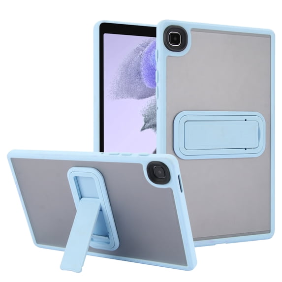 ELEHOLD Case for Samsung Tab A7 Lite 8.7 (2021), Military Grade Shockproof Soft TPU Rugged Case with Kickstand,Blue