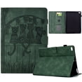 thumbnail image 1 of ELEHOLD Case for iPad 6th Generation, Slim PU Leather Case with Card Holder Folio Stand Cover Compatible with iPad 6th Generation,Green, 1 of 6