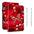 thumbnail image 1 of ELEHOLD Case for iPad Pro 13 2024/2025, Shockproof Leather Case with 3-in-1 Stylus Pen, Adjustable Stand,B, 1 of 7