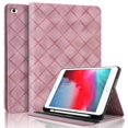 thumbnail image 1 of ELEHOLD Case for iPad mini, PU Leather Case with Pencil Holder,Shockproof Soft TPU Folio Stand Cover,Pink, 1 of 8