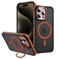 thumbnail image 1 of ELEHOLD Case for iPhone 11, Matte Skin Feeling Magnetic Case with Adjustable Camera Stand,Orange, 1 of 9
