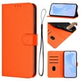 thumbnail image 1 of ELEHOLD Case for iPhone 11 Pro, Luxury Business Leather Wallet Flip Case with Stand & Card Slots,Orange, 1 of 8
