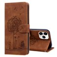 thumbnail image 1 of ELEHOLD Case for iPhone 11 Pro Max, Premium PU Leather Wallet Flip Case Folio Cover with Card Holder Kickstand,Brown, 1 of 5