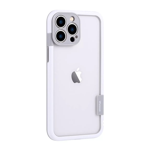 ELEHOLD Case for iPhone 11 Pro, Shockproof Heat Dissipation Colorful Bumper Frame Case,Whtie