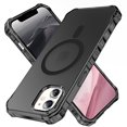 thumbnail image 1 of ELEHOLD Case for iPhone 12 Pro / 12 6.1", Shockproof Magnetic Matte Case with Wireless Charging Support,Black, 1 of 6
