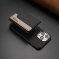 thumbnail image 1 of ELEHOLD Case for iPhone 13, 2-in-1 Magnetic Detachable Wallet Case, RFID Blocking PU Leather Flip Cover with Kickstand & Card Holder,Black, 1 of 5