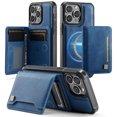 thumbnail image 1 of ELEHOLD Case for iPhone 13 Pro, 2-in-1 Detachable Magnetic Leather Wallet Case with RFID Blocking,Blue, 1 of 8