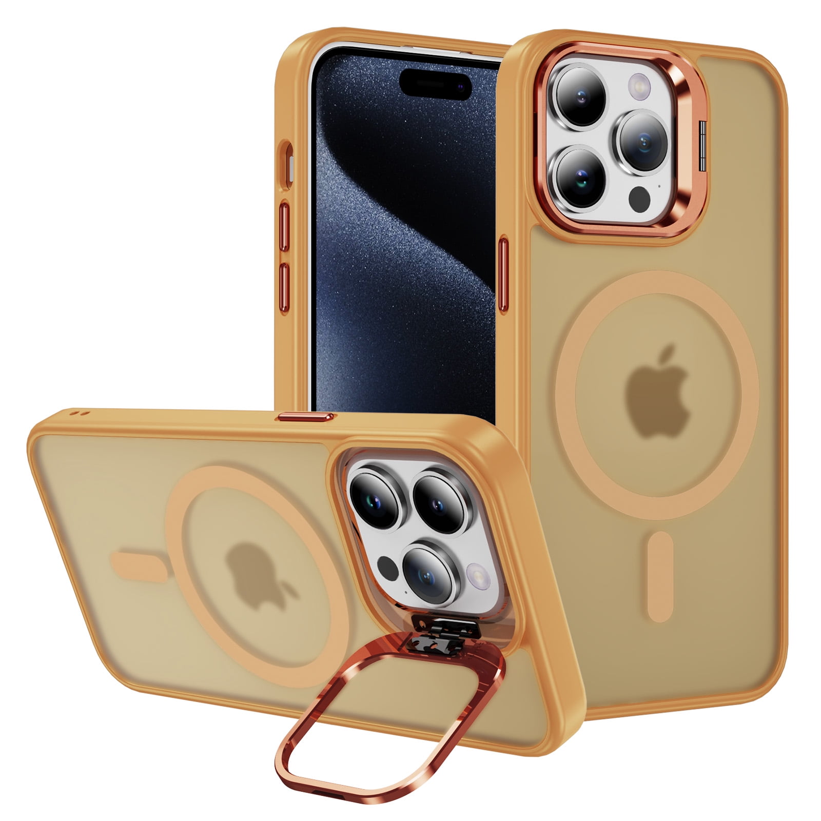 ELEHOLD for iPhone 13 Pro Case, with Kickstand, Magnetic