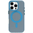 thumbnail image 1 of ELEHOLD Case for iPhone 13 Pro Max Magnetic Shockproof Case Slim Matte Transparent Rugged Cover, Skin Friendy Feel, Compatibel with MagSafe, Blue, 1 of 1