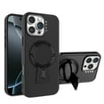 thumbnail image 1 of ELEHOLD Case for iPhone 13 Pro Max, Shockproof Case with Magnetic Ring Holder Stand, Slim Matte Case for iPhone 13 Pro Max,Black, 1 of 9