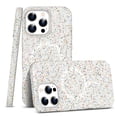 thumbnail image 1 of ELEHOLD Case for iPhone 13 Pro Max, Shockproof Ultra-Slim Soft Silicone Case, Compatible with MagSafe accessories,White, 1 of 7