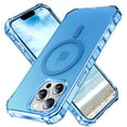 thumbnail image 1 of ELEHOLD Case for iPhone 13 Pro, Shockproof Magnetic Matte Case with Wireless Charging Support,Blue, 1 of 6