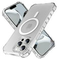 thumbnail image 1 of ELEHOLD Case for iPhone 13 Pro, Shockproof Magnetic Matte Case with Wireless Charging Support,Clear, 1 of 6