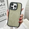 thumbnail image 1 of ELEHOLD Case for iPhone 13 Pro,Slim Fit Shockproof PU Leather Magnetic Case with Camera Kickstand,Green, 1 of 9