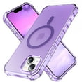 thumbnail image 1 of ELEHOLD Case for iPhone 13, Shockproof Magnetic Matte Case with Wireless Charging Support,Purple, 1 of 6