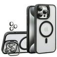 thumbnail image 1 of ELEHOLD Case for iPhone 14 Plus, Magnetic Shockproof Case Rugged Cover with Invisible Lens Bracket, Compatibel with MagSafe, with Lens Protector, 1 of 7