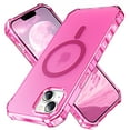 thumbnail image 1 of ELEHOLD Case for iPhone 14 Plus, Shockproof Magnetic Matte Case with Wireless Charging Support,Rose, 1 of 6