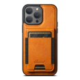 thumbnail image 1 of ELEHOLD Case for iPhone 14 Pro,2 in 1 Detachable Magnetic Leather Wallet Case with Card Holder Kickstand,Khaki, 1 of 7