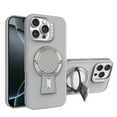 thumbnail image 1 of ELEHOLD Case for iPhone 14 Pro Max, Shockproof Case with Magnetic Ring Holder Stand, Slim Matte Case for iPhone 14 Pro Max,Gray, 1 of 9