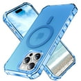thumbnail image 1 of ELEHOLD Case for iPhone 14 Pro Max, Shockproof Magnetic Matte Case with Wireless Charging Support,Blue, 1 of 6