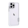 thumbnail image 1 of ELEHOLD Case for iPhone 14 Pro, Shockproof Heat Dissipation Colorful Bumper Frame Case,Whtie, 1 of 11