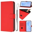 thumbnail image 1 of ELEHOLD Case for iPhone 15 Plus, Luxury Business Leather Wallet Flip Case with Stand & Card Slots,Red, 1 of 8