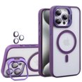 thumbnail image 1 of ELEHOLD Case for iPhone 15 Plus, Magnetic Shockproof Case Rugged Cover with Invisible Lens Bracket, Compatibel with MagSafe, with Lens Protector, 1 of 8