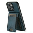 thumbnail image 1 of ELEHOLD Case for iPhone 15 Pro,2 in 1 Detachable Magnetic Leather Wallet Case with Card Holder Kickstand,Blue, 1 of 7
