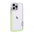 thumbnail image 1 of ELEHOLD Case for iPhone 15 Pro Max, Shockproof Heat Dissipation Colorful Bumper Frame Case,Greenwhite, 1 of 11