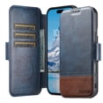 thumbnail image 1 of ELEHOLD Case for iPhone 16 Plus, Magnetic Leather Wallet Phone Case with Stand,Blue, 1 of 6