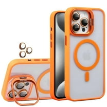 ELEHOLD Case for iPhone 16 Plus, Magnetic Shockproof Case Rugged Cover with Invisible Lens Bracket, Compatibel with MagSafe, with Lens Protector
