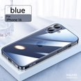 thumbnail image 1 of ELEHOLD Case for iPhone 16 Plus, Shockproof Full Camera Lens Protection Transparent Case Cover,Titaniumblue, 1 of 6