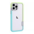 thumbnail image 1 of ELEHOLD Case for iPhone 16 Plus, Shockproof Heat Dissipation Colorful Bumper Frame Case,Bluegreen, 1 of 11