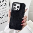 thumbnail image 1 of ELEHOLD Case for iPhone 16 Plus,Slim Fit Shockproof PU Leather Magnetic Case with Camera Kickstand,Black, 1 of 9