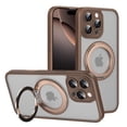 thumbnail image 1 of ELEHOLD Case for iPhone 16 Pro Max, Military Drop Protection Slim Case with 360° Rotatable Magnetic Ring Stand,Desertgold, 1 of 13