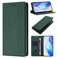thumbnail image 1 of ELEHOLD Case for iPhone 16 Pro, RFID Wallet Phone Case with Magnetic Closure, TPU + Faux Leather Cover Built-in Stand,Darkgreen, 1 of 6