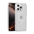 thumbnail image 1 of ELEHOLD Case for iPhone 16 Pro, Shockproof Magnetic Clear Case for Wireless Charging,Raised Edges for Camera & Screen Protection,Clear, 1 of 10